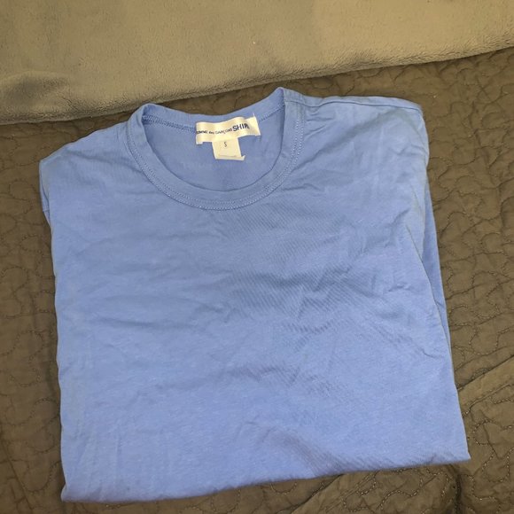 Commes Des Garcon - Unisex T-shirt - Blue - Size Small - Picture 3 of 4